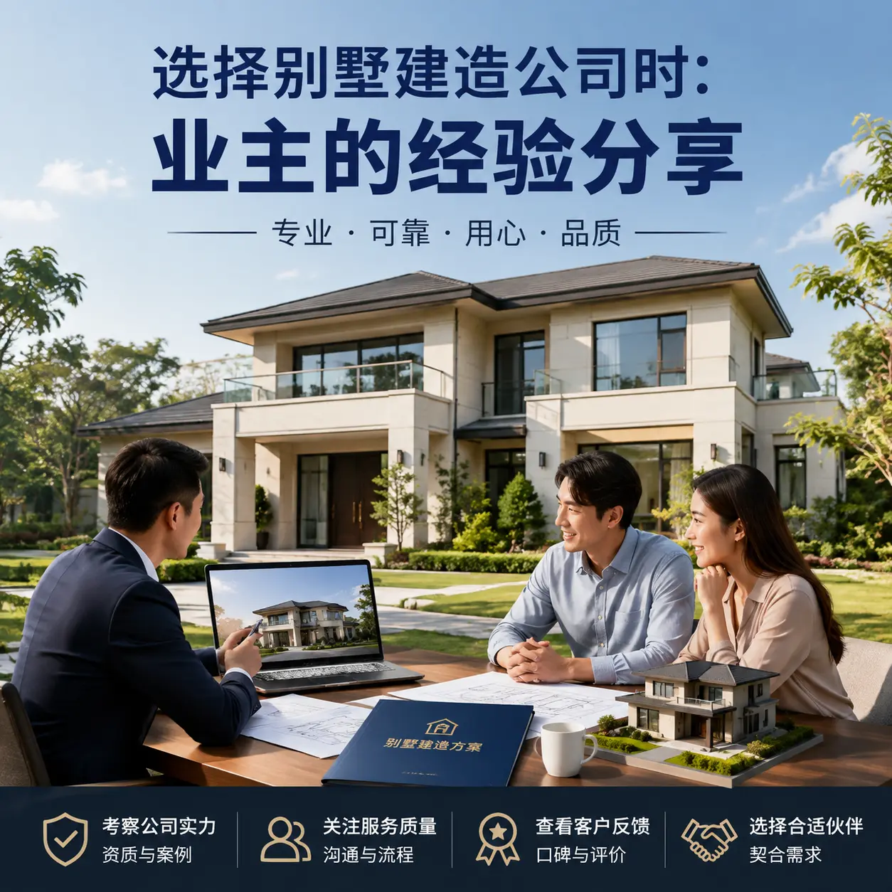 选择别墅建造公司时： 独山 业主的经验分享