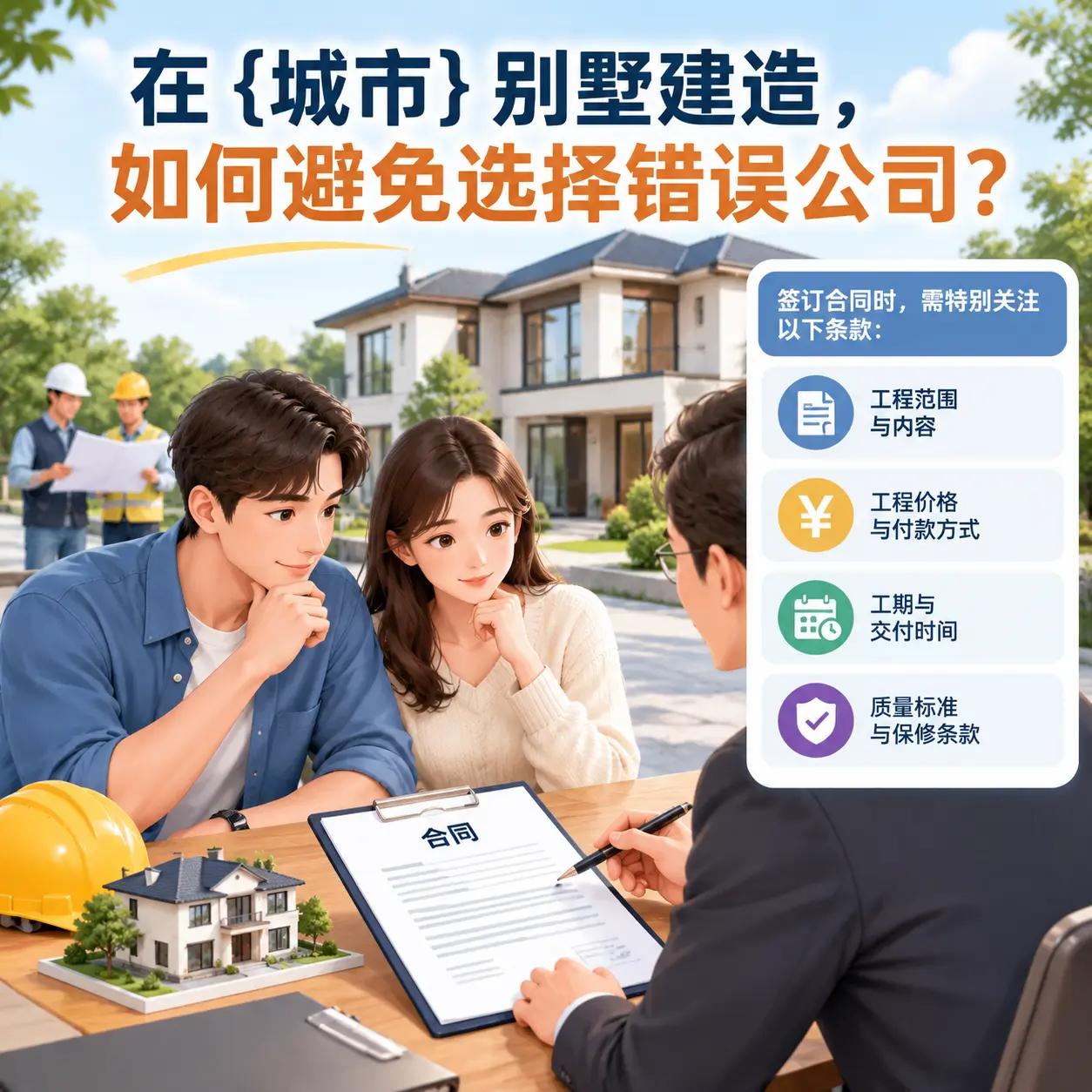 在 独山 别墅建造,如何避免选择错误公司?