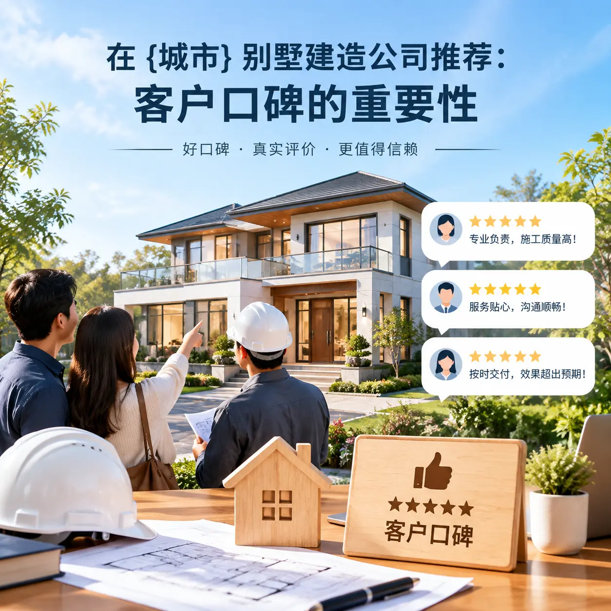 在 独山 别墅建造公司推荐：客户口碑的重要性