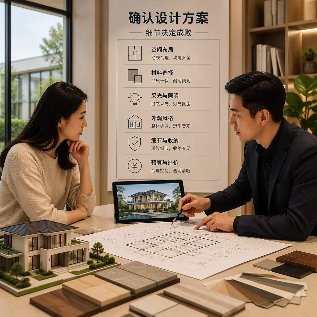别墅建造公司推荐：与设计师沟通的有效技巧在 独山