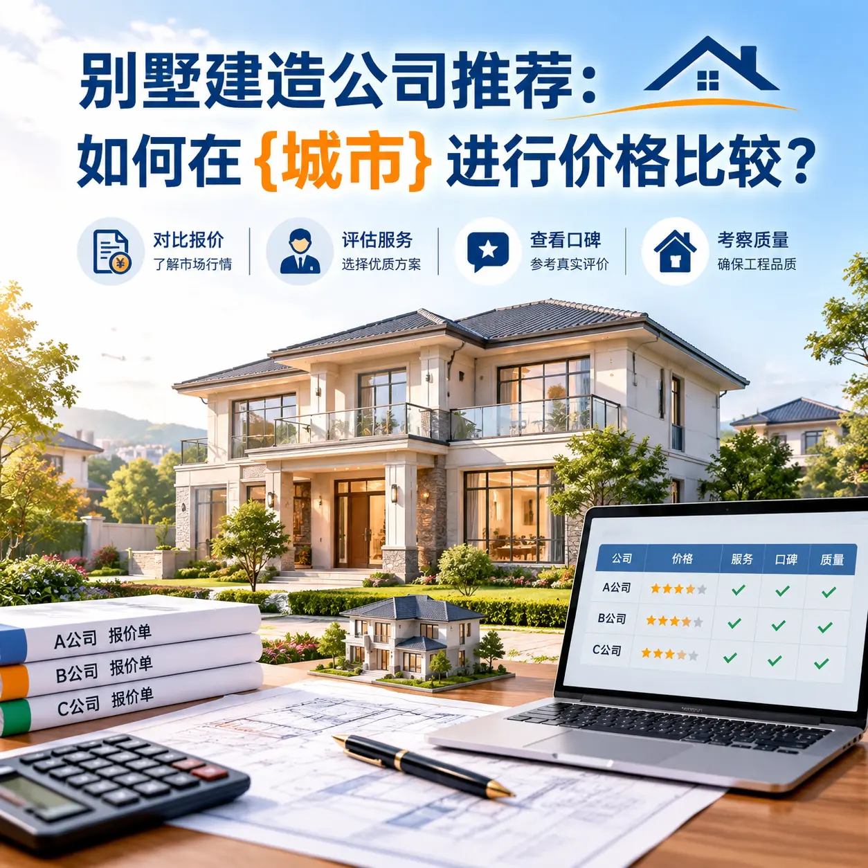 别墅建造公司推荐:如何在 独山 进行价格比较?