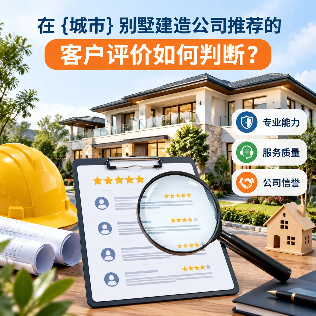 在 独山 别墅建造公司推荐的客户评价如何判断？
