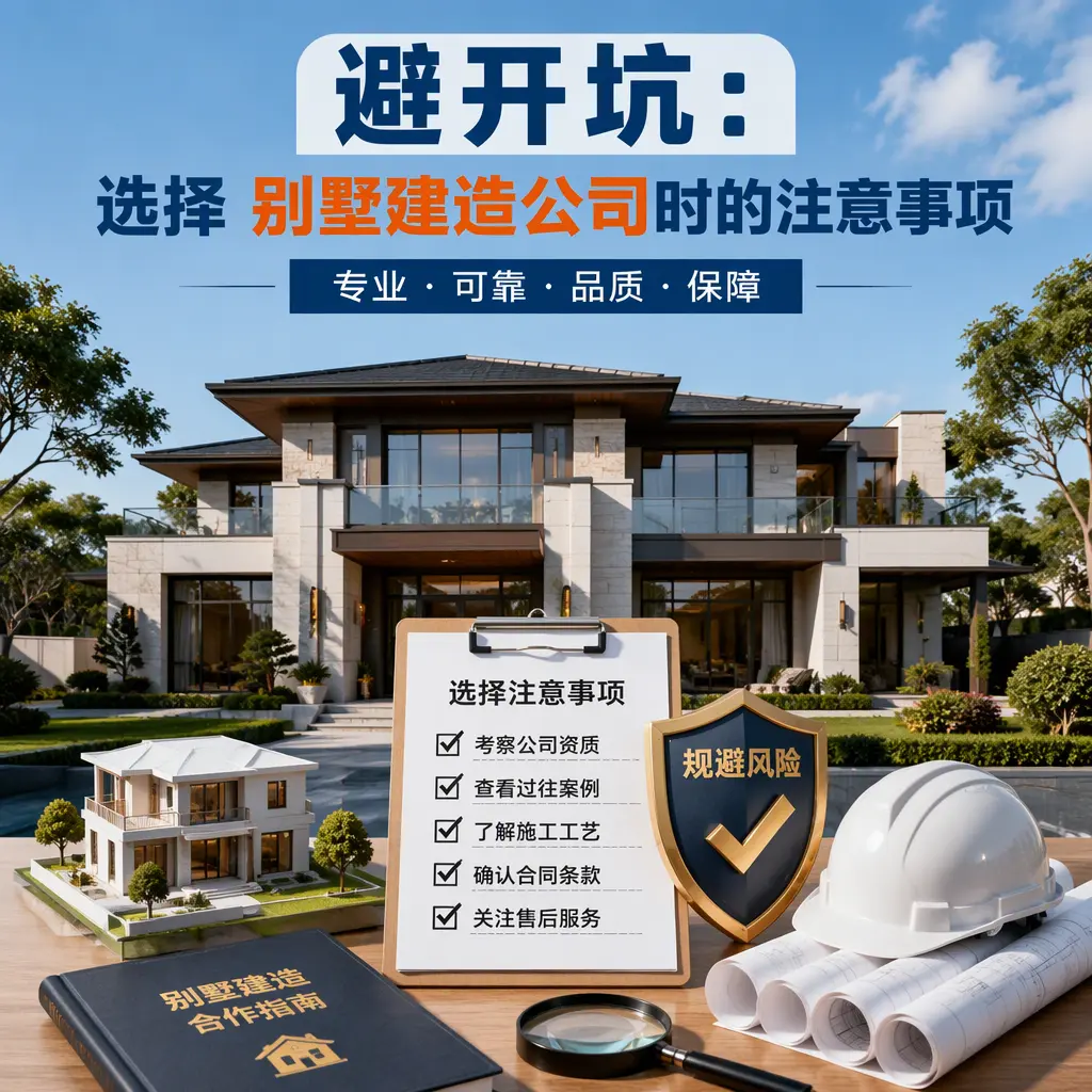 避开坑：选择 独山 别墅建造公司时的注意事项