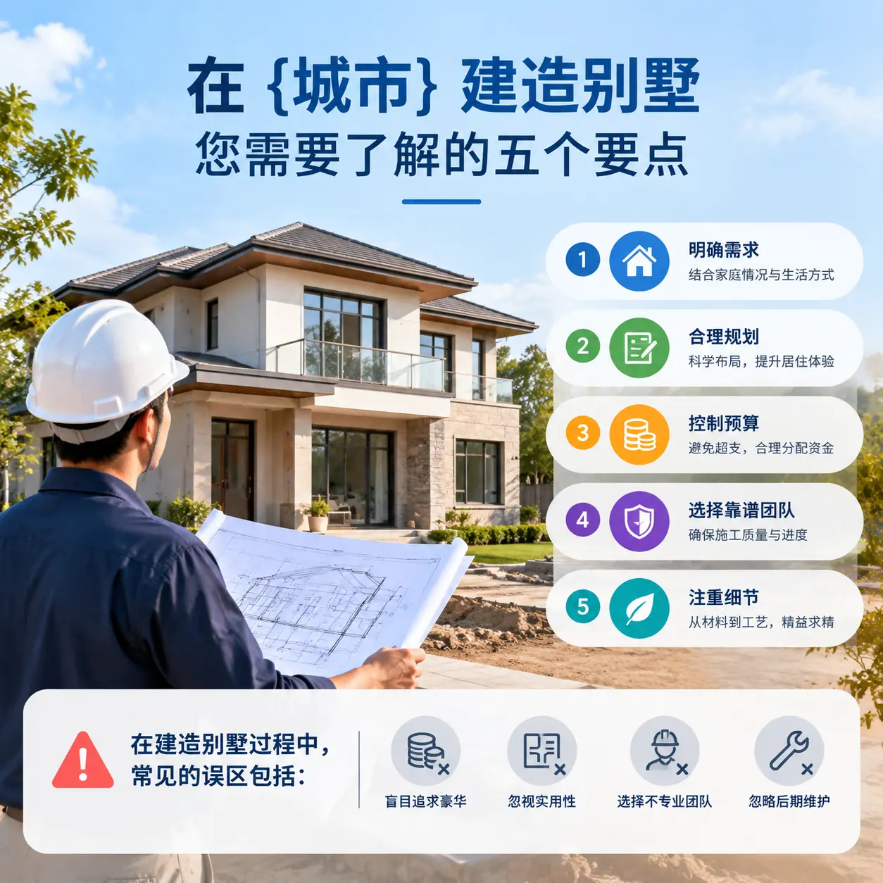 在 独山 建造别墅，您需要了解的五个要点