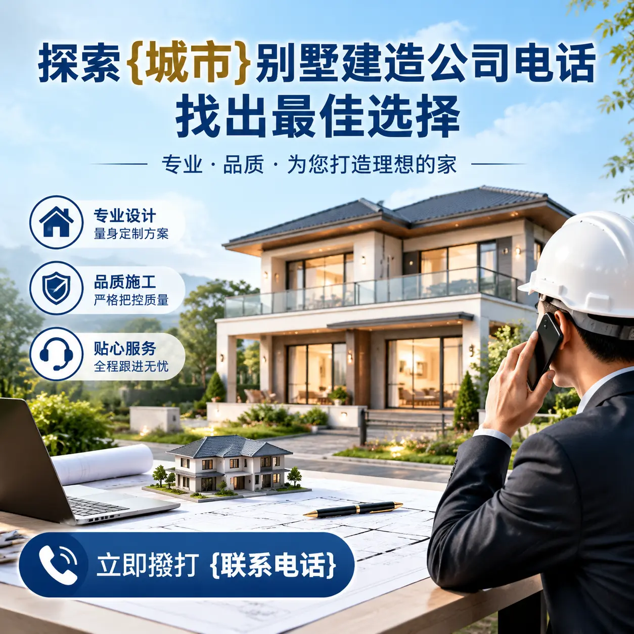 探索独山别墅建造公司电话,找出最佳选择