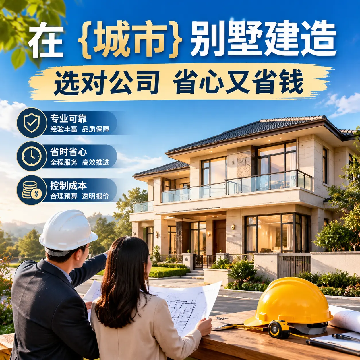 在 独山 别墅建造,选对公司省心又省钱