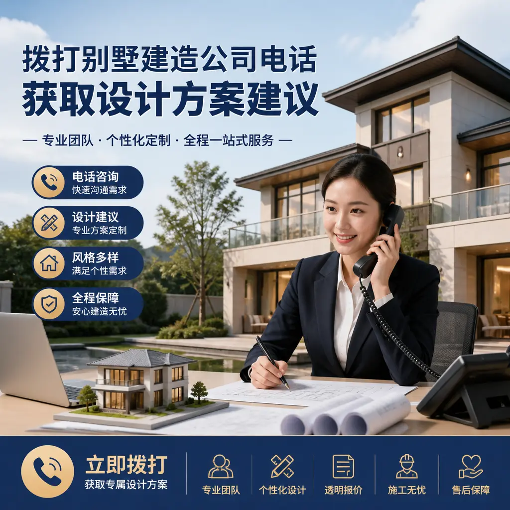 拨打独山别墅建造公司电话，获取设计方案建议