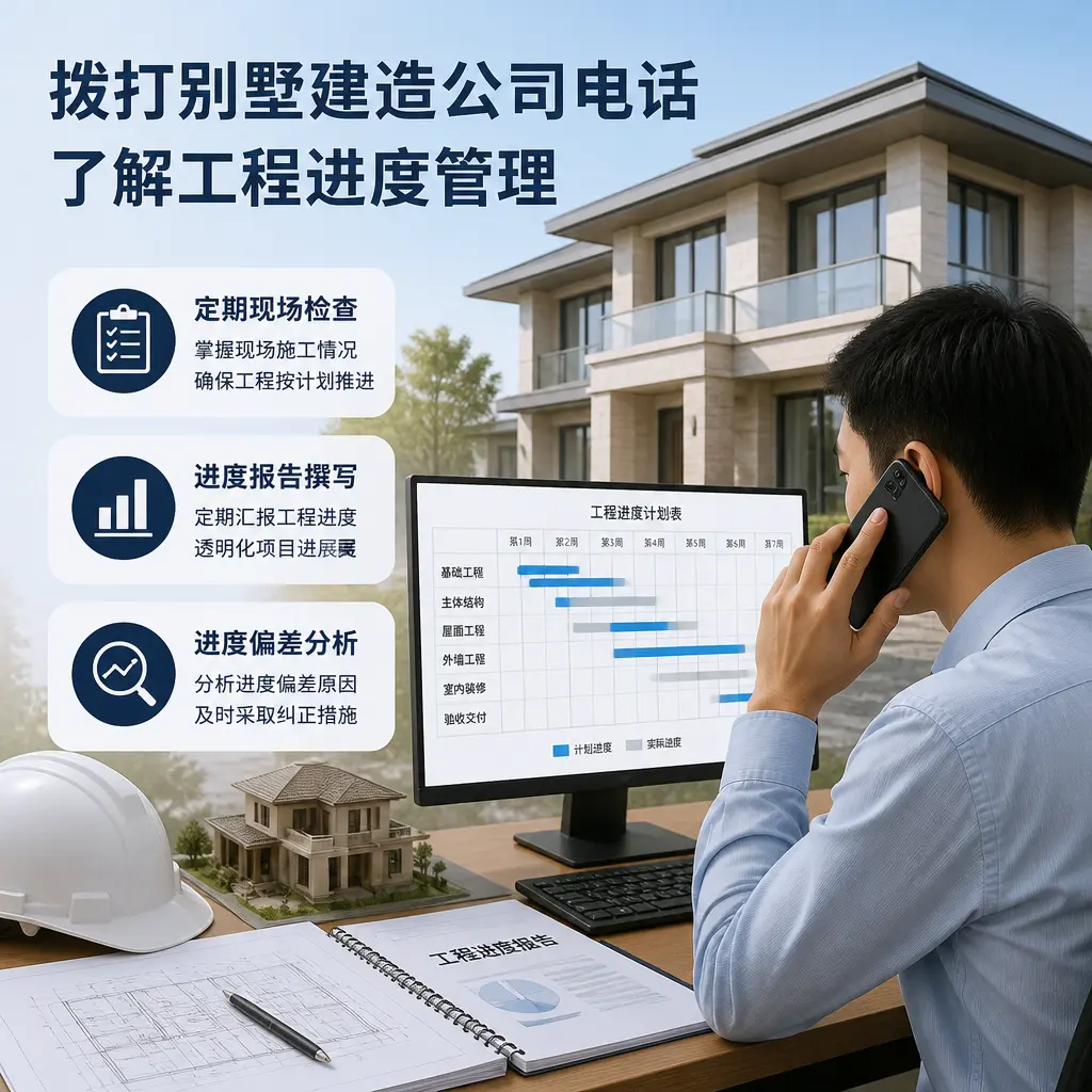 拨打独山别墅建造公司电话，了解工程进度管理