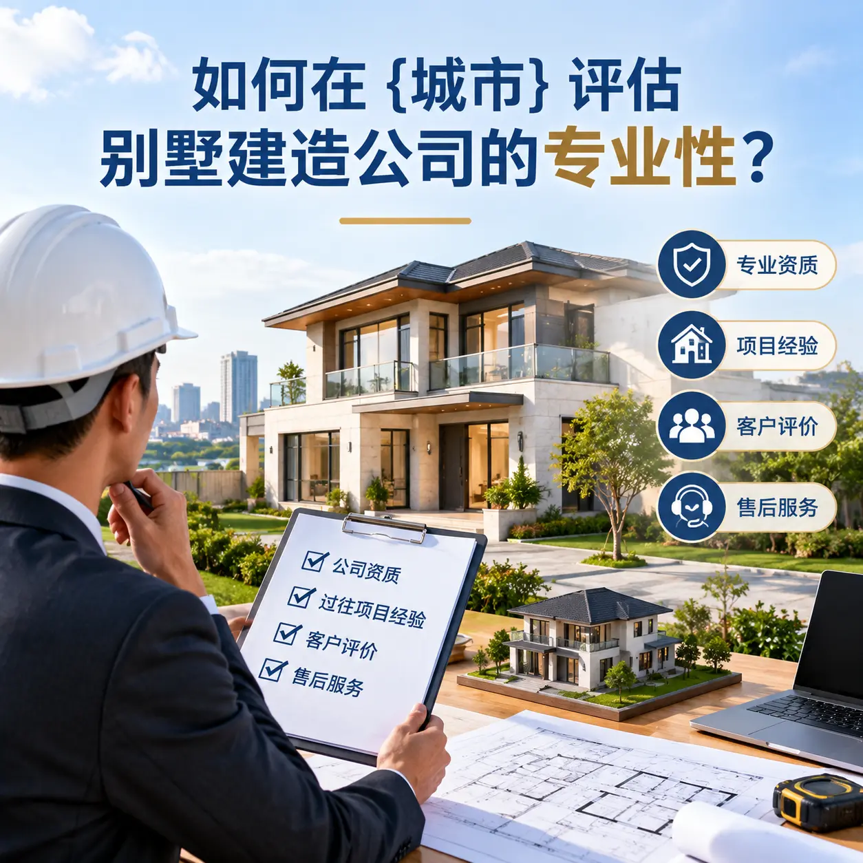 如何在 独山 评估别墅建造公司的专业性？