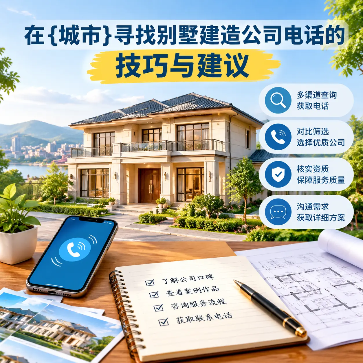 在独山寻找别墅建造公司电话的技巧与建议